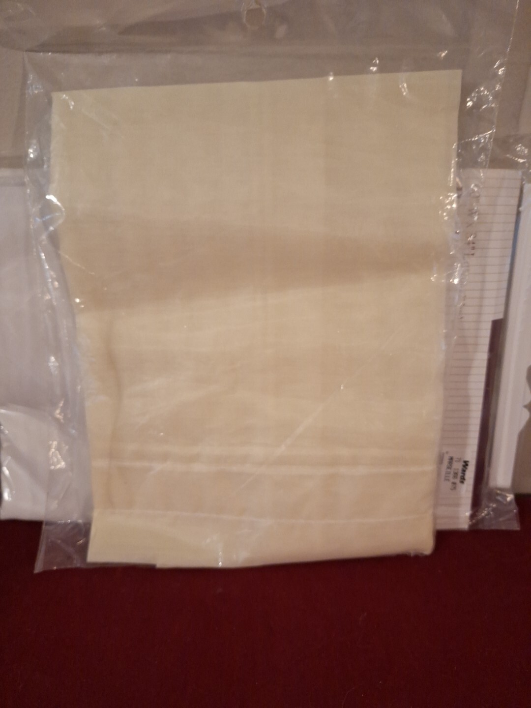 Window Pride Sheer Curtain Panel Eggshell Rod-Pocket 41″ x 30″