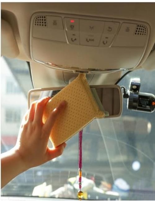 2Pack Car Window Defogger Sponge – Absorbent Windshield Cleaner Inside