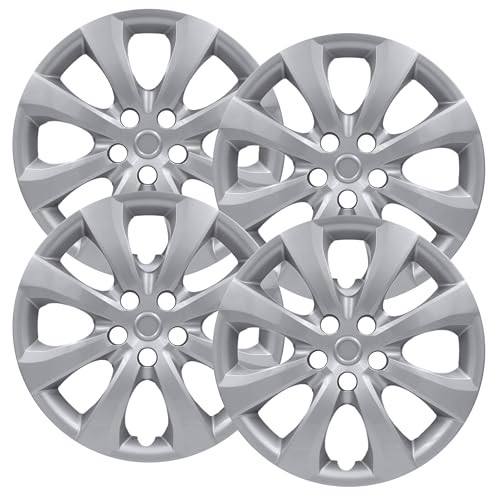 Premium Quality 16 inch Silver Hubcaps fits 2020 2021 2022 2023 2024 & 2025