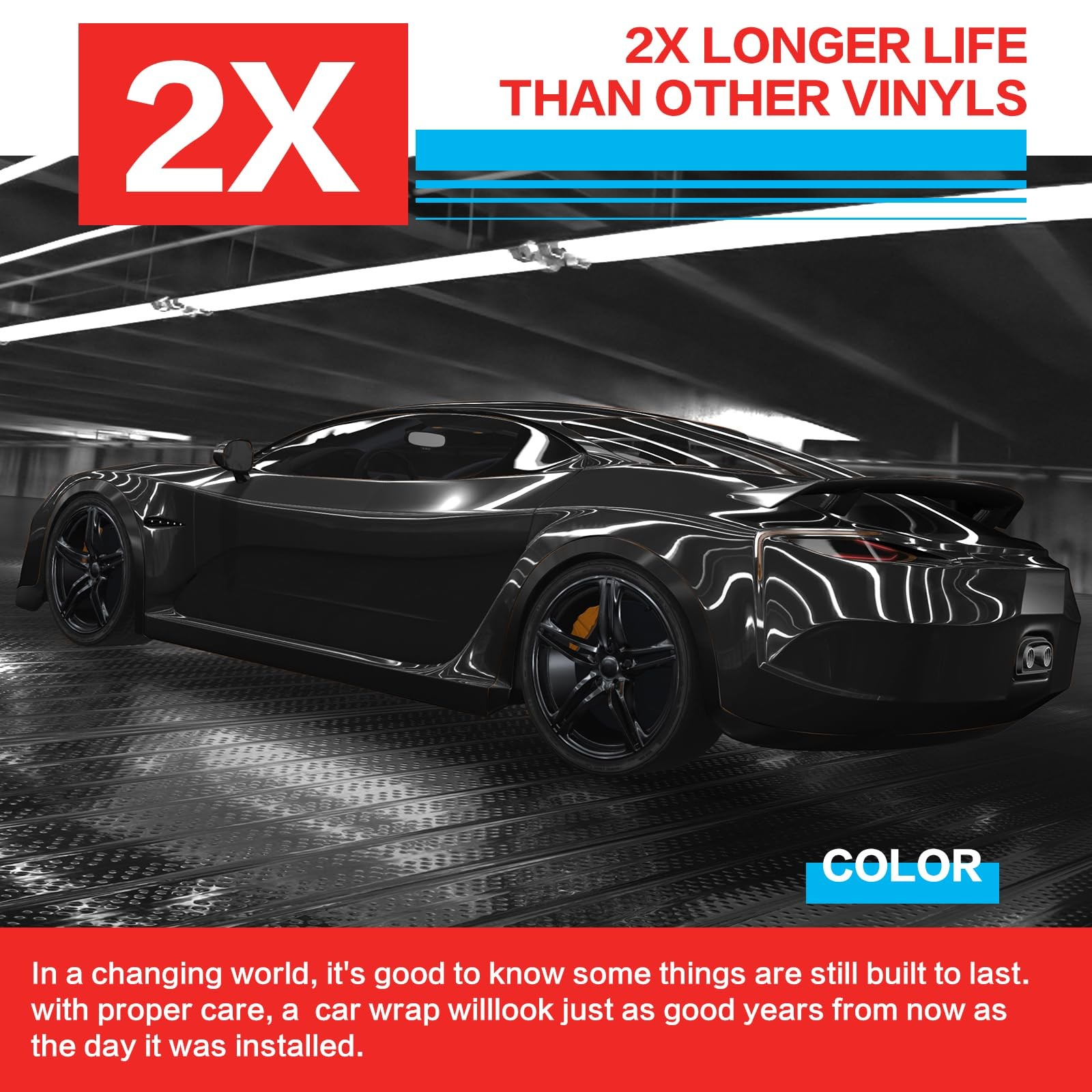 Esyfilm Gloss Black Carbon Fiber Vinyl Wrap Nano Air – Protection