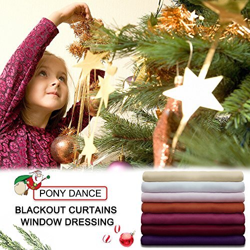 Red Curtains 95 Inches Long Solid Blackout Curtains With White Sheer Overlay 52