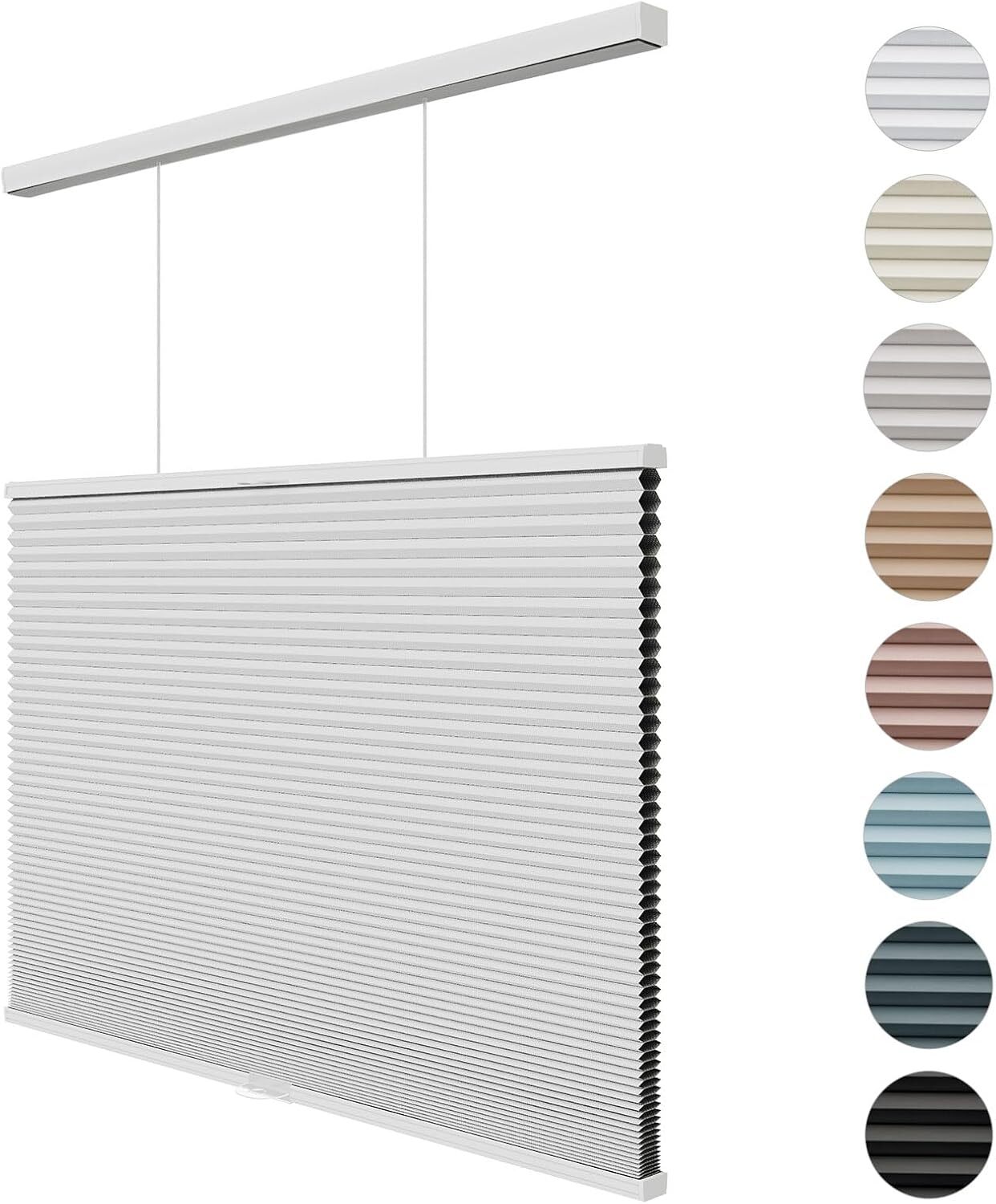 CUSTOM Blackout Top Down Bottom Up Room Darkening Cellular Blinds Honeycomb