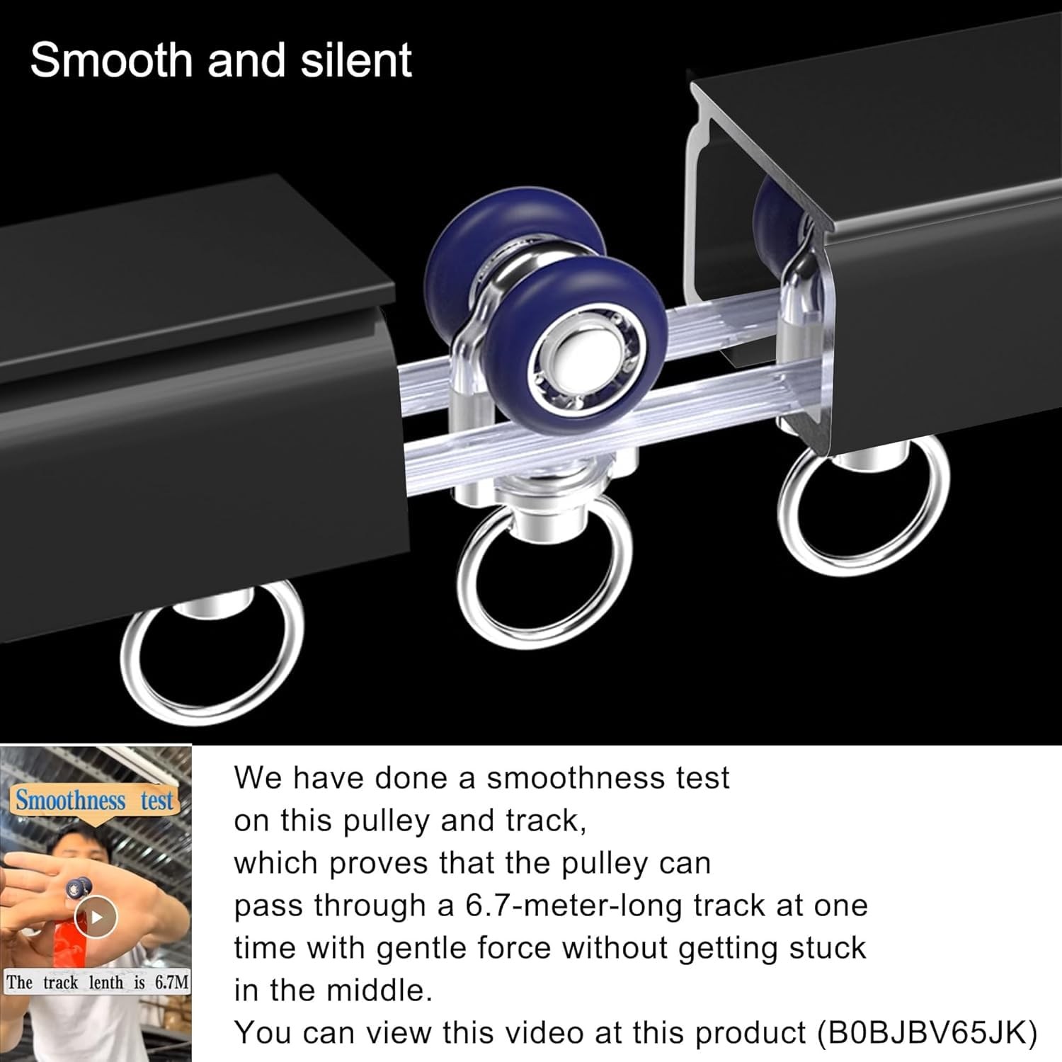 Yxhomme Aluminum Alloy Silent Curtain Tracks Ceiling Or Wall Mounted Curtain