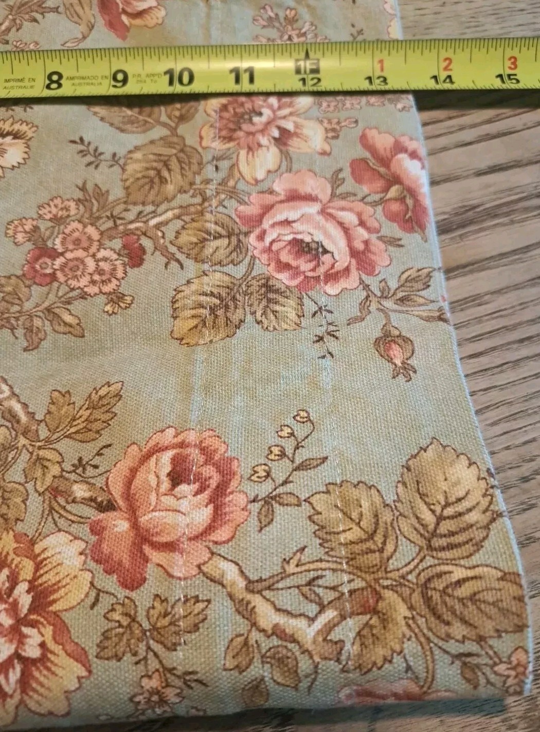 Vintage Handmade Cottagecore Boho Style Rod Pocket Valance – 13.5″ x 50″
