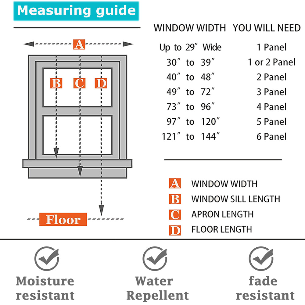 Waterproof Outdoor Curtains for Patio – Thermal Insulated, Sun Blocking Drapes
