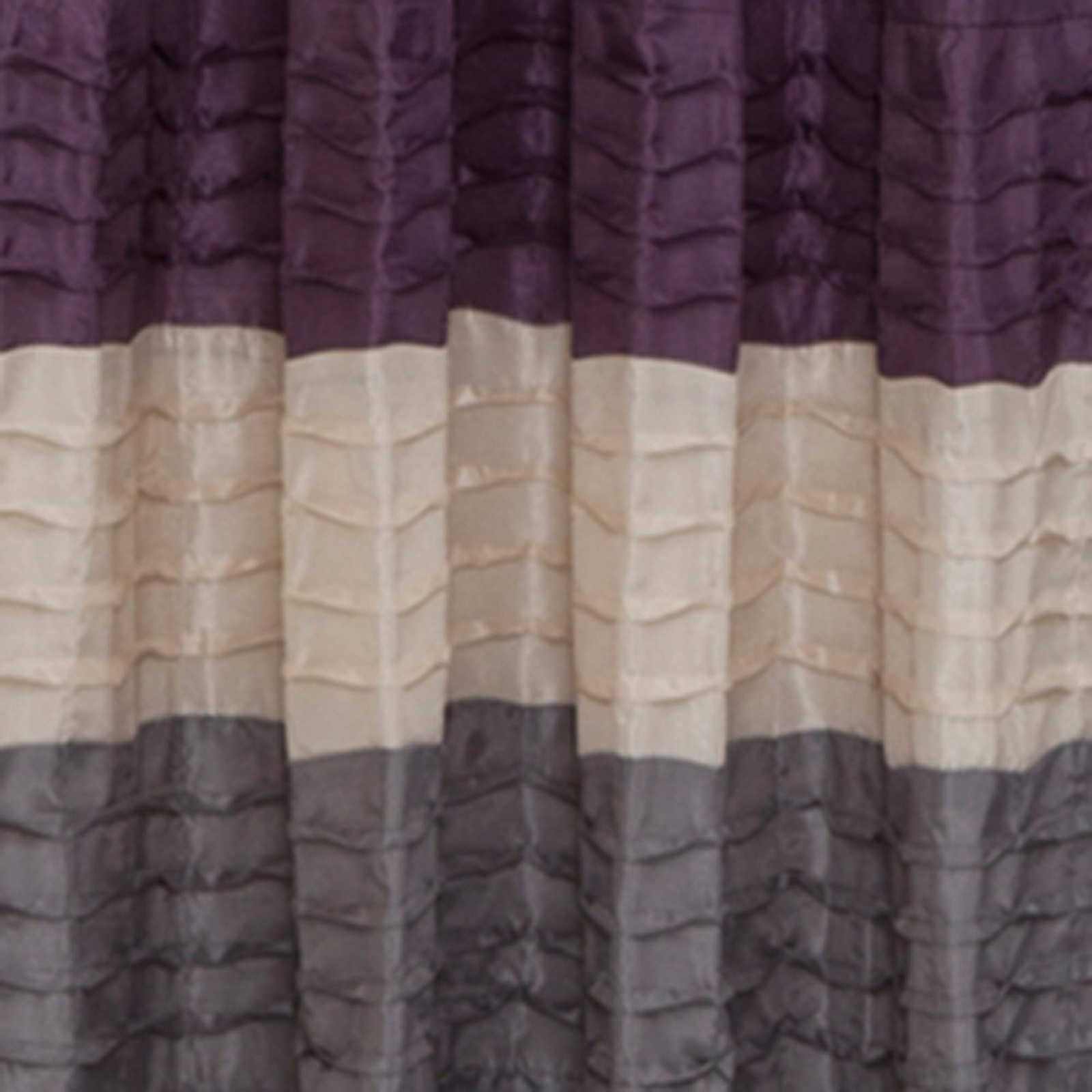 Lush Decor Mia Panels Drapes Color Block Stripe Set For Living Dining Bedroom