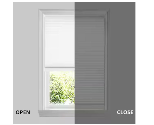 Home Decor Snow Drift Cordless Light Filtering Cellular( SELECT YOUR OWN SIZE )