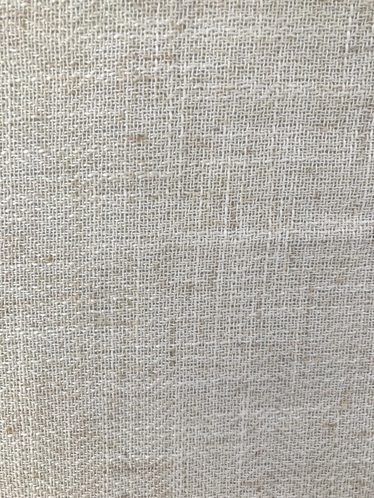 2 Ralph Lauren Back Tab Panels Curtains Blackout Herringbone Natural Beige 96″