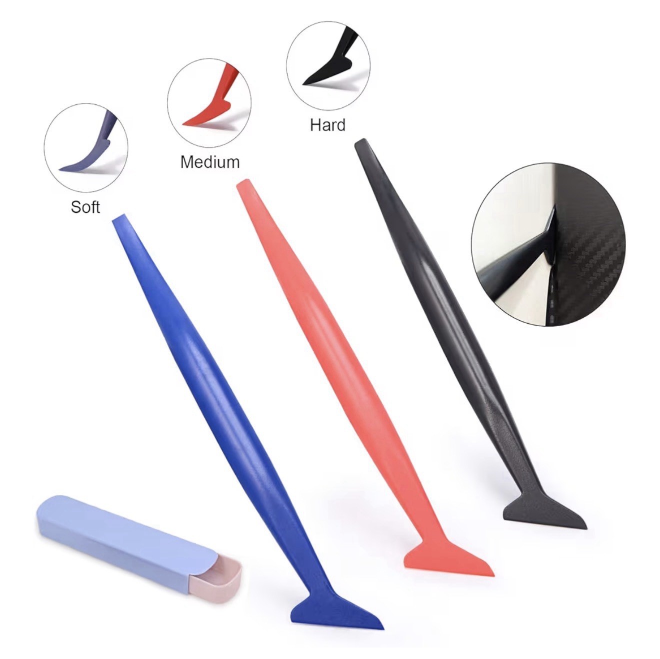 Window Tint Vinyl Wrap Tool Kit Squeegee Knife Tape Magnets Gloves