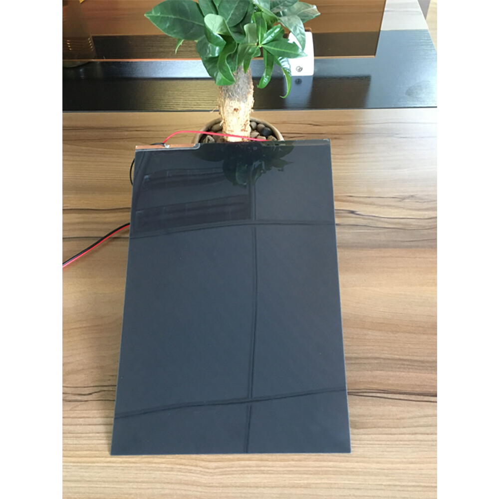 10cmx10cm Black Smart Window Tint Self-adhesive Glass Film Switchable Controller