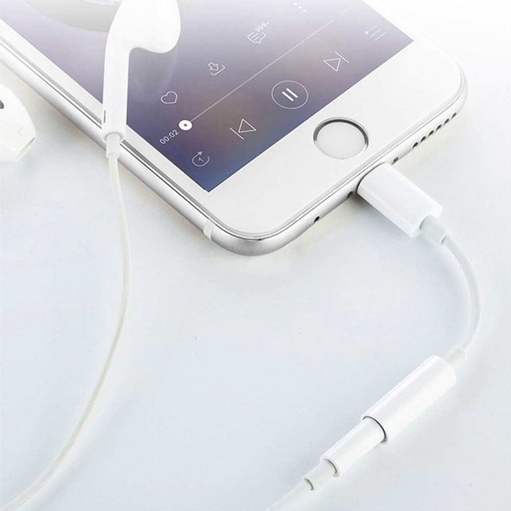 Bluetooth Headphone Adapter to 3.5 mm Audio Jack Earphone Cord for iPhone X 8 7