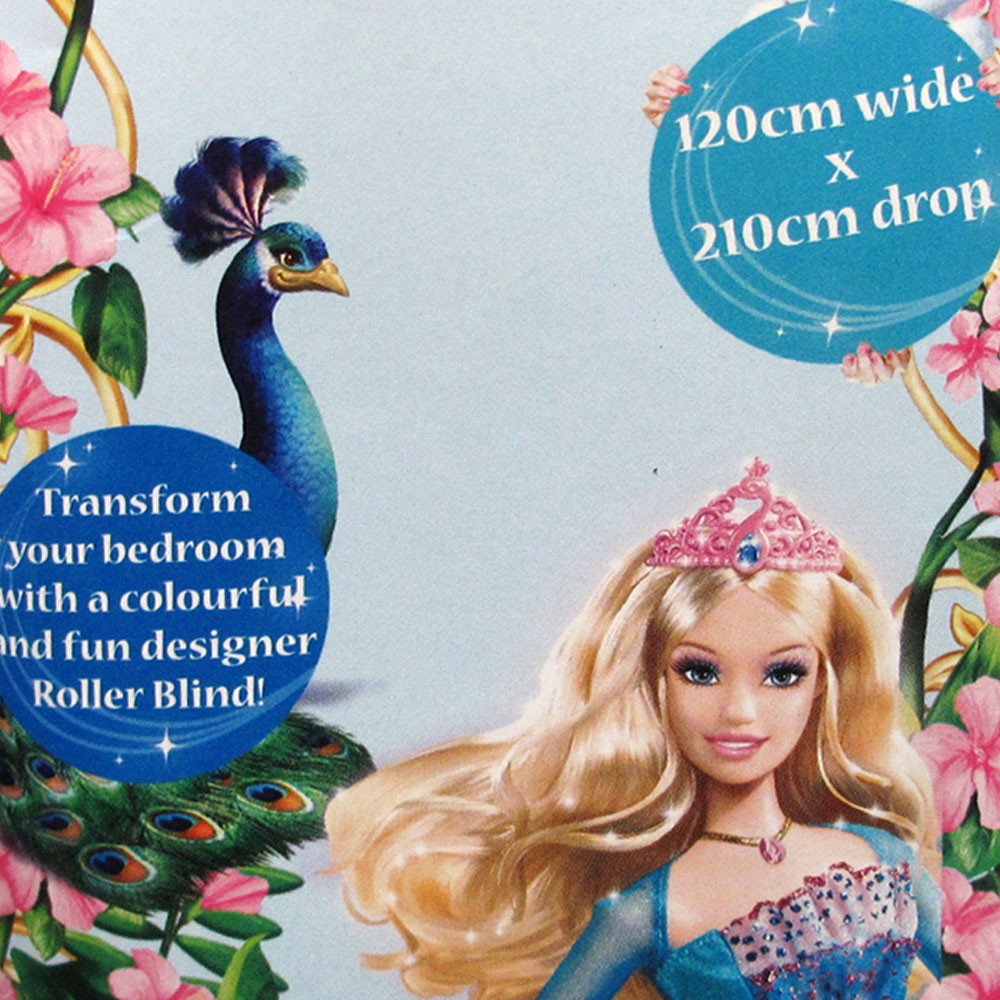 Barbie Blockout Roller Blind 120 x 210 cm