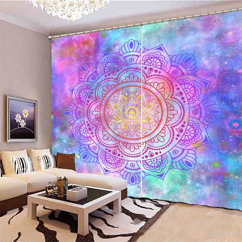 Fish Scale Simple Belly 3D Curtain Blockout Photo Printing Curtains Drape Fabric