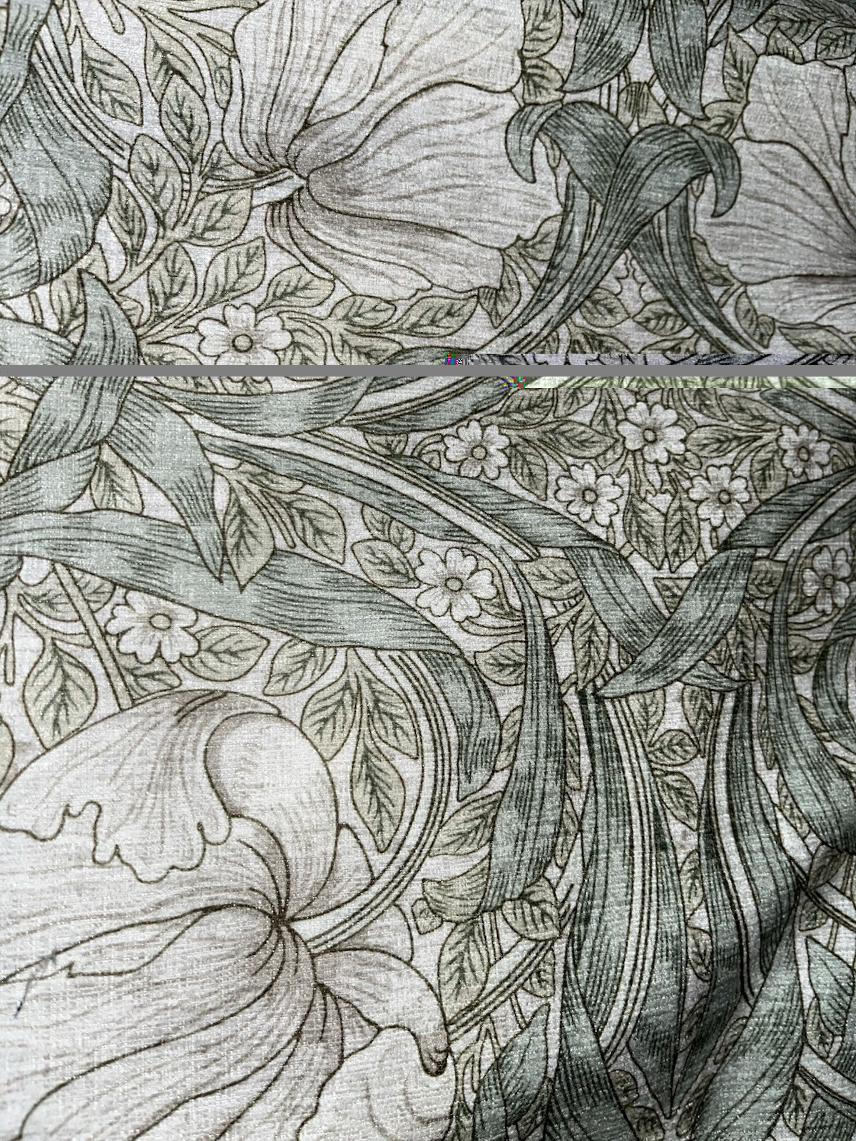 Morris & Co Pimpernel Window Drapes Panels Set Of 2 Size 37” x 96” Nwt