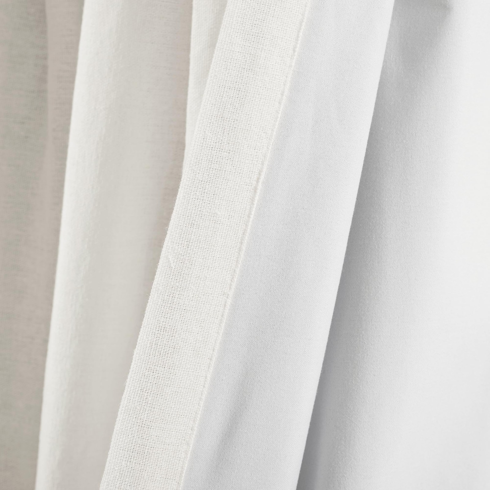 Lush Decor Lush Linen Button Window Curtain Panel Single 40 W X 84 L – – –