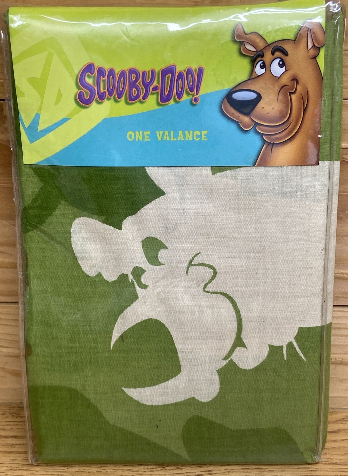 New Vintage Scooby Safari Window Valance Camouflage Brown Green 84×15