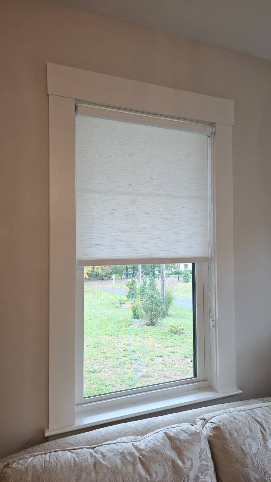 Shades – Budget Blinds, Light Filtering Roller Shades, Cordless, Open Roll