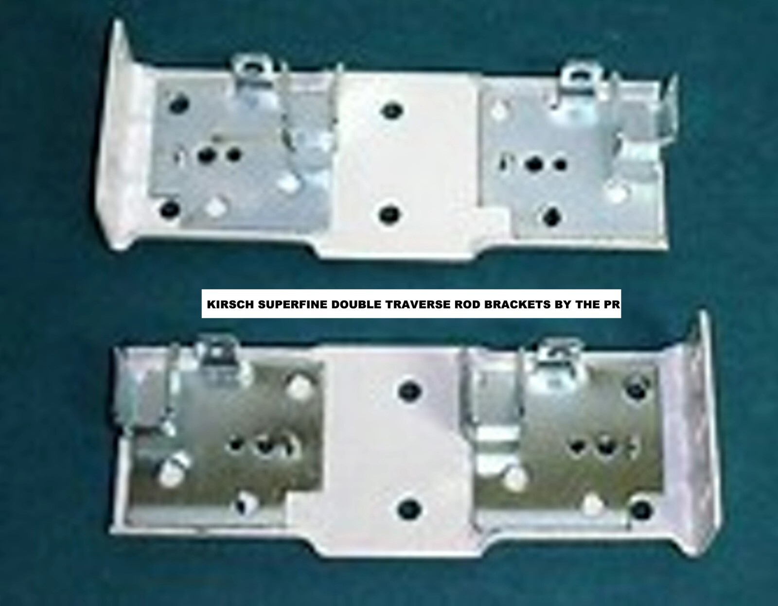KIRSCH Traverse Rod END BRACKETS, Center SUPPORTS, SHOWER RINGS & MORE ACCESS.