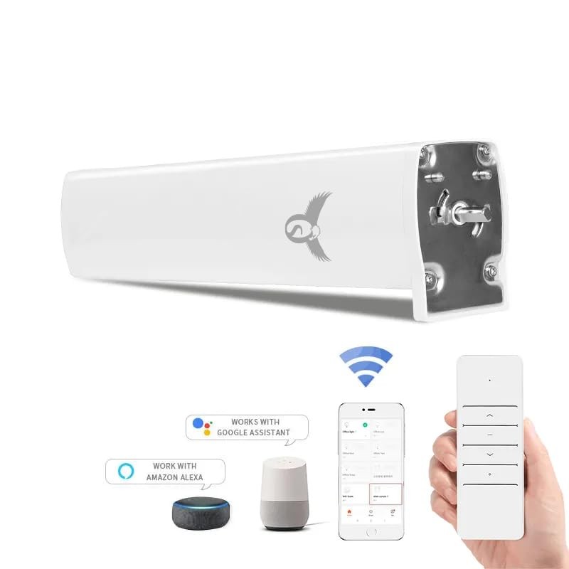 FLYINGOSPREY OSPREY SMART CURTAIN TRACK 70.8″/1.8m – 129.9″/3.3m – WHITE