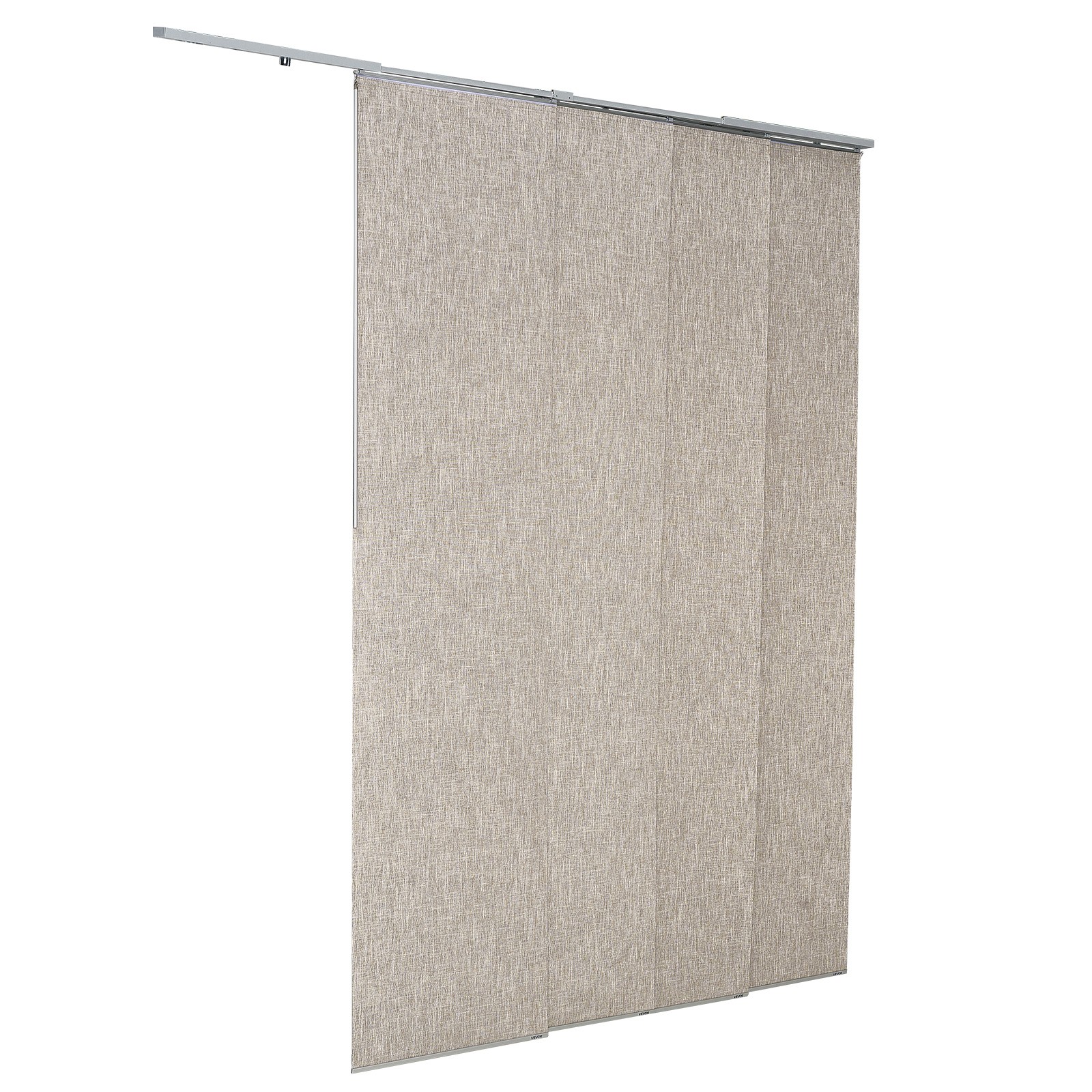 VEVOR Panel Track Blinds Extendable Track from 45.8 in to 86 in W Trimmable