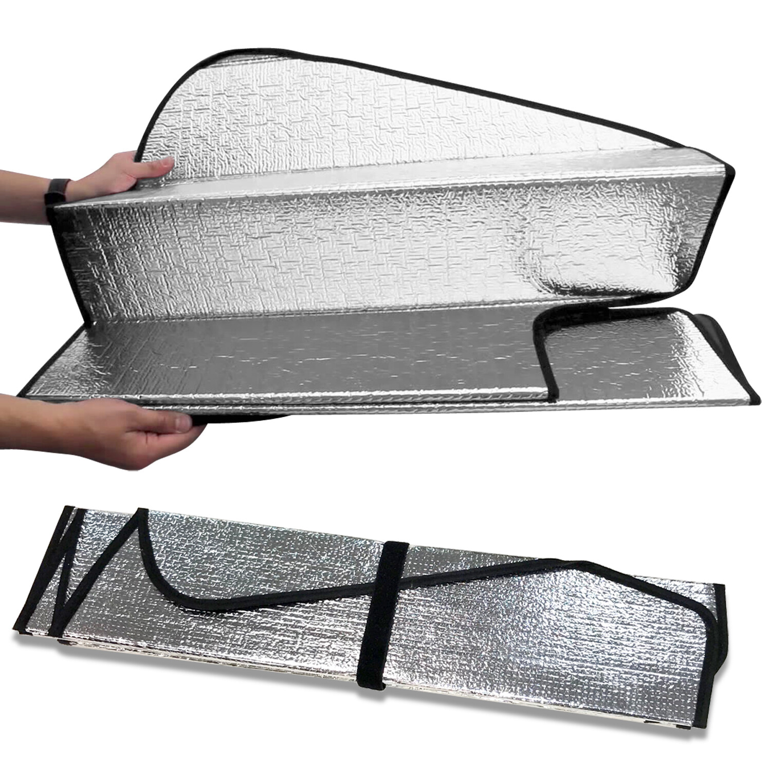 Lincoln MKZ 55-1/2″x 27″ Stand Up Universal Fit Auto Windshield Sun Shade