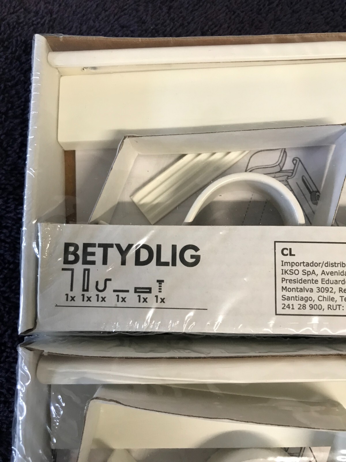 Curtain Rod Holder – Ikea Betydlig – set of two