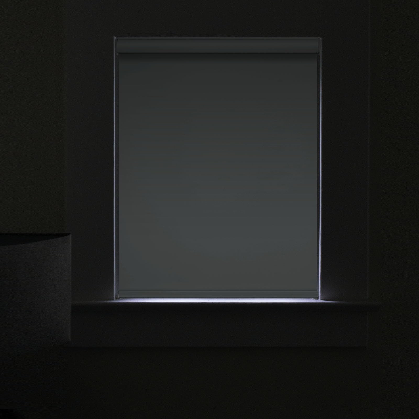 Changshade Cordless Blackout Roller Shades 25″ W x 72″ H White ROL25WT72D