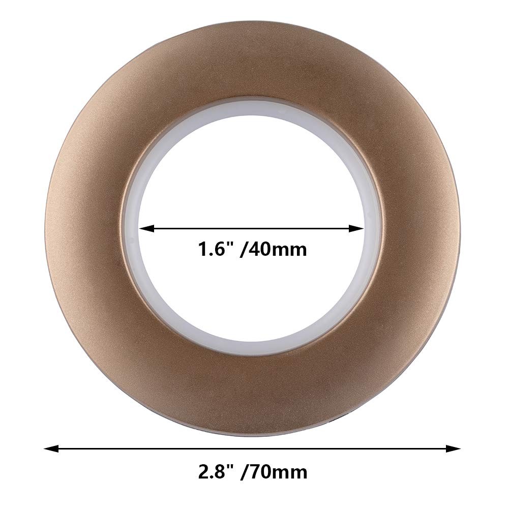 32 Pack Curtain Grommets,Inner Diameter 1-9/16″(40mm) Curtain Eyelet Rings Na…
