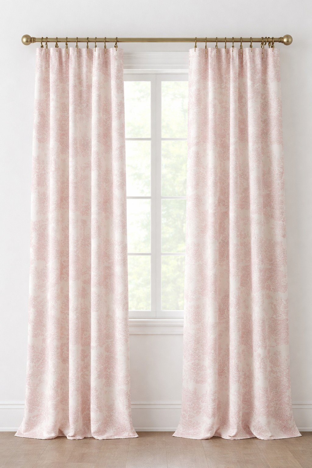 Toile Curtains French Colonial Drapery Panels Window Treatments Home Decor