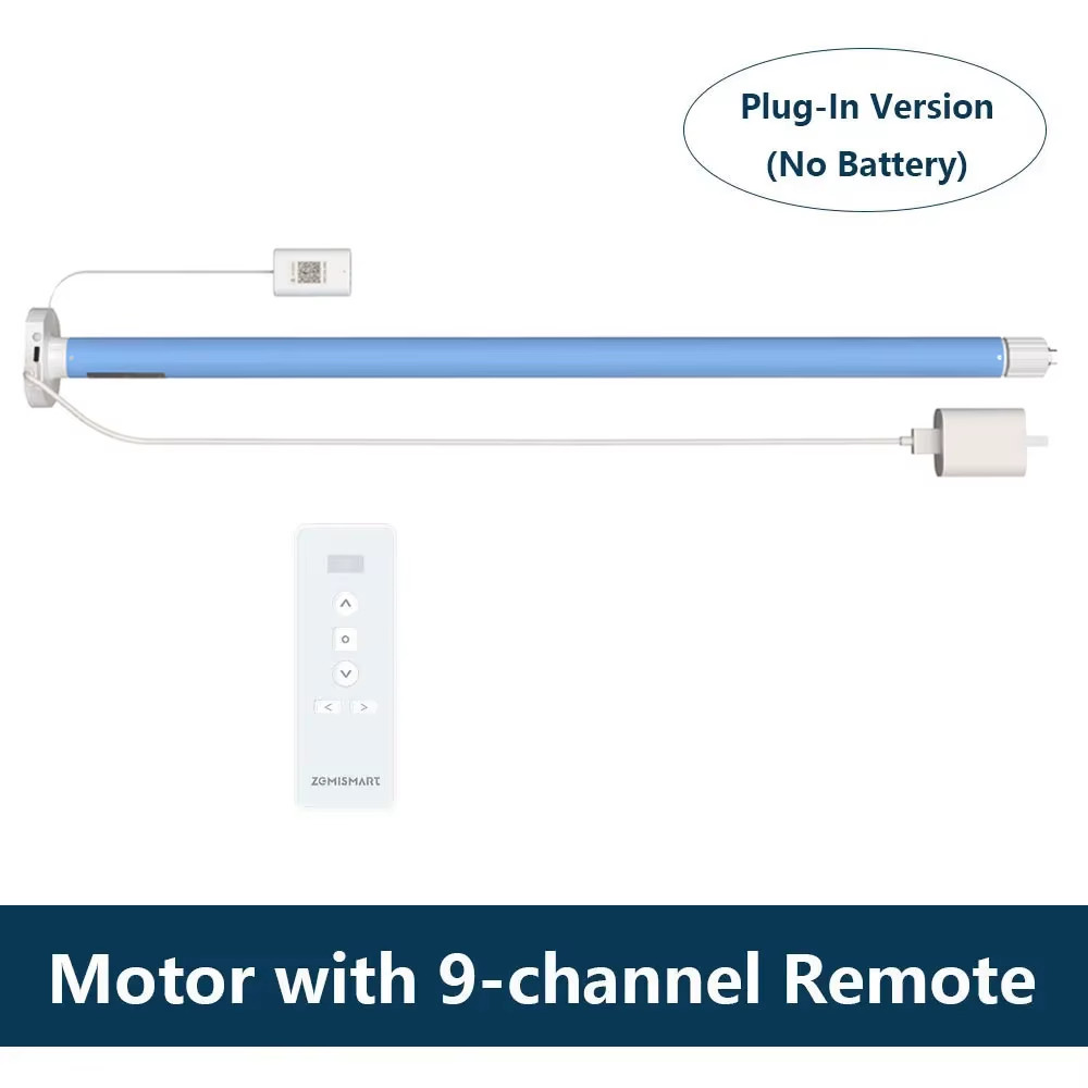 Matter WiFi Smart Roller Shade Blinds Motor Plug-In for 17 25 28mm Tube Alexa Ho
