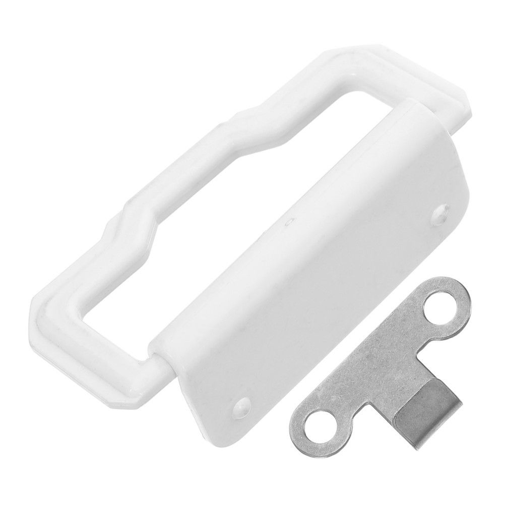 1 Set Durable Plastic Roller Shutter Handle with Curtain Clamp for Fresh Food