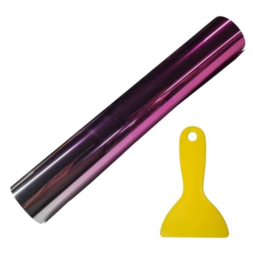 59 x 7.87 Inch Car Windshield Sun Strip Tint, Water-Resistant Window Pink