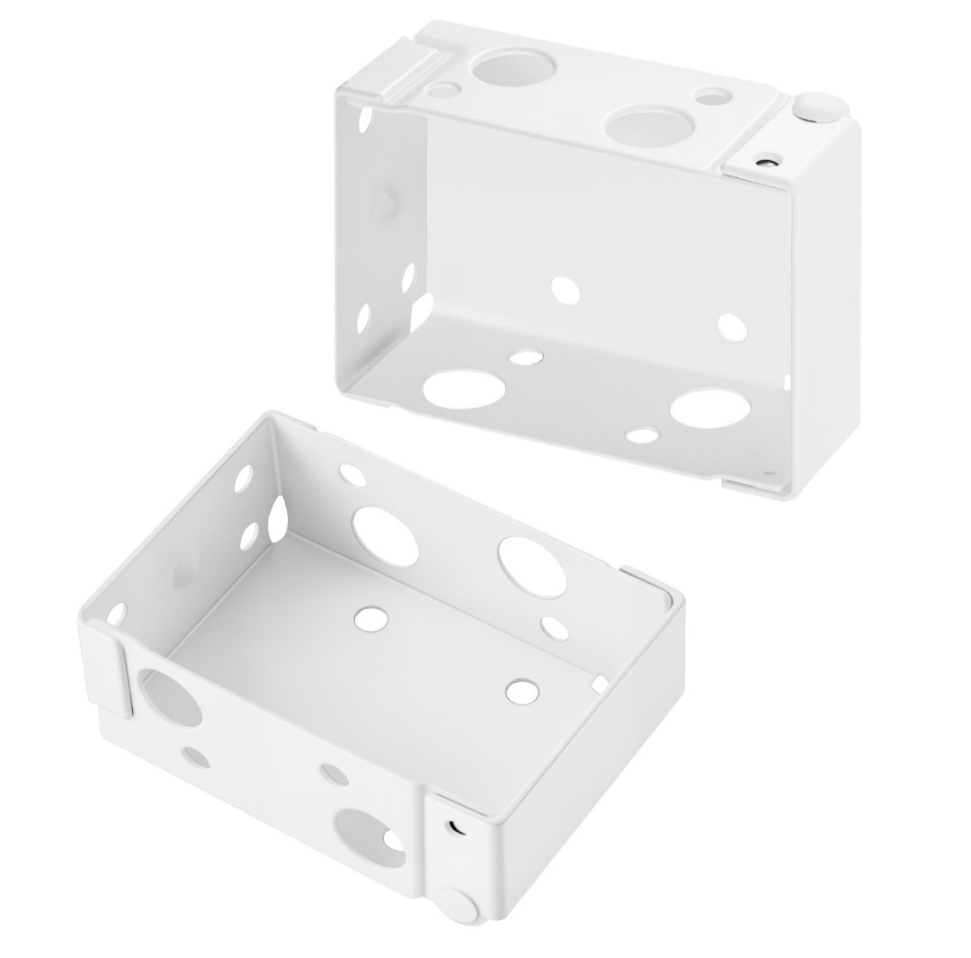 Box Mounting Brackets 2pcs For Window Blinds 1.5×2.25 Inch Headrails”