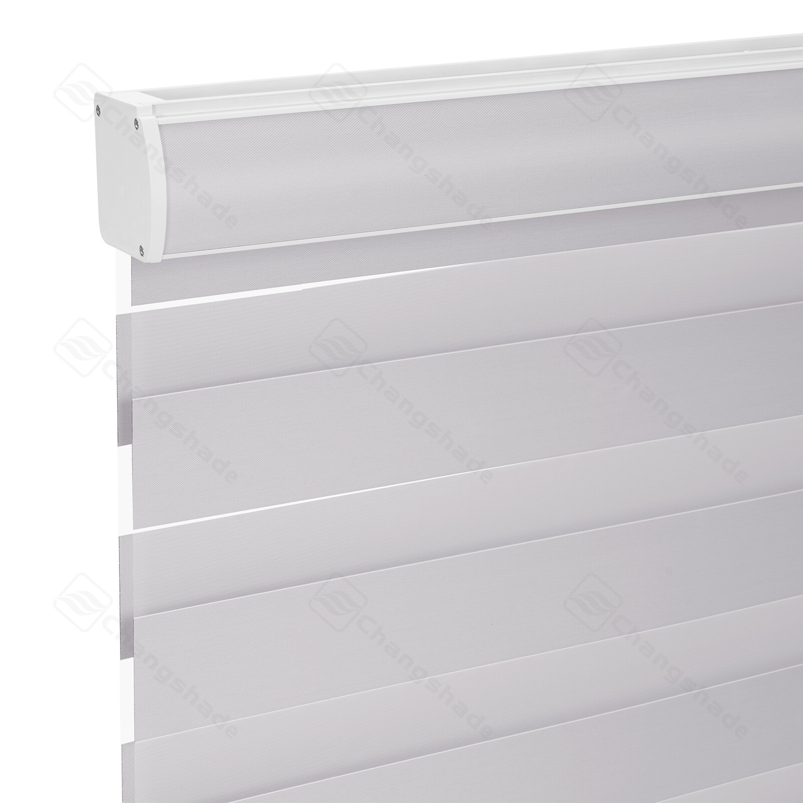 CUSTOM CUT Cordless 85% Blackout Zebra Shades Dual Roller Blinds Window Shades