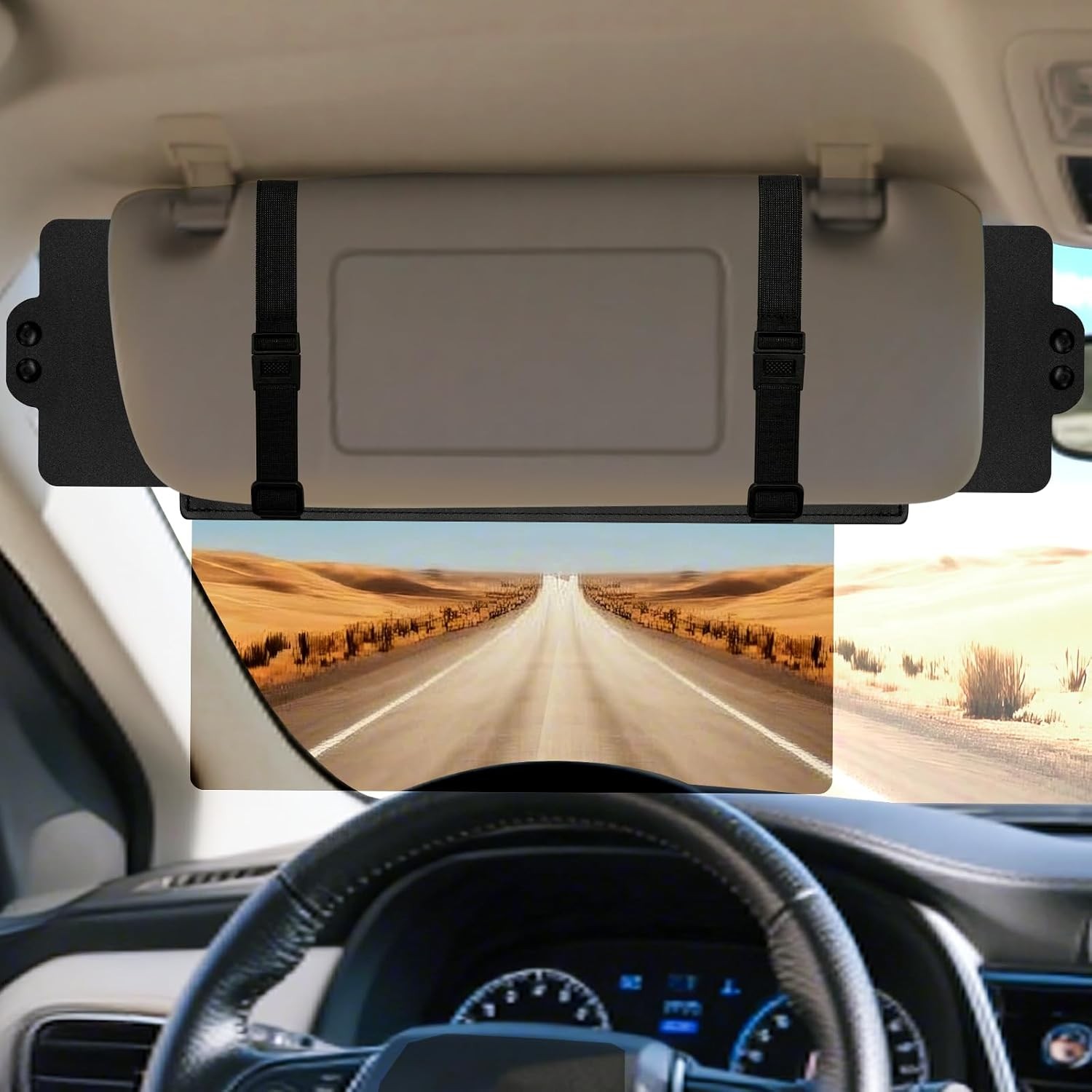 Sun Visor Extender for Car, Visor Extender Sun Blocker, Sun Visor Extender with