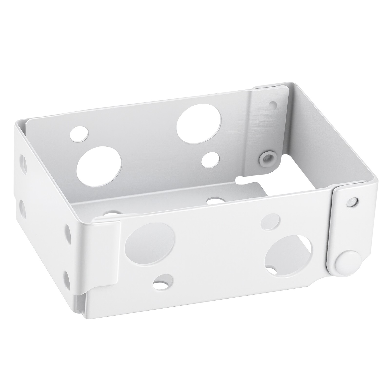 Uimoso Box Mounting Brackets for Window Blinds, 2 Pieces, White