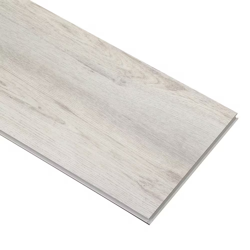 Chiffon Lace Oak 22 MIL X 8.7 In. W X 59 In. L Click Lock Waterproof Luxury Viny