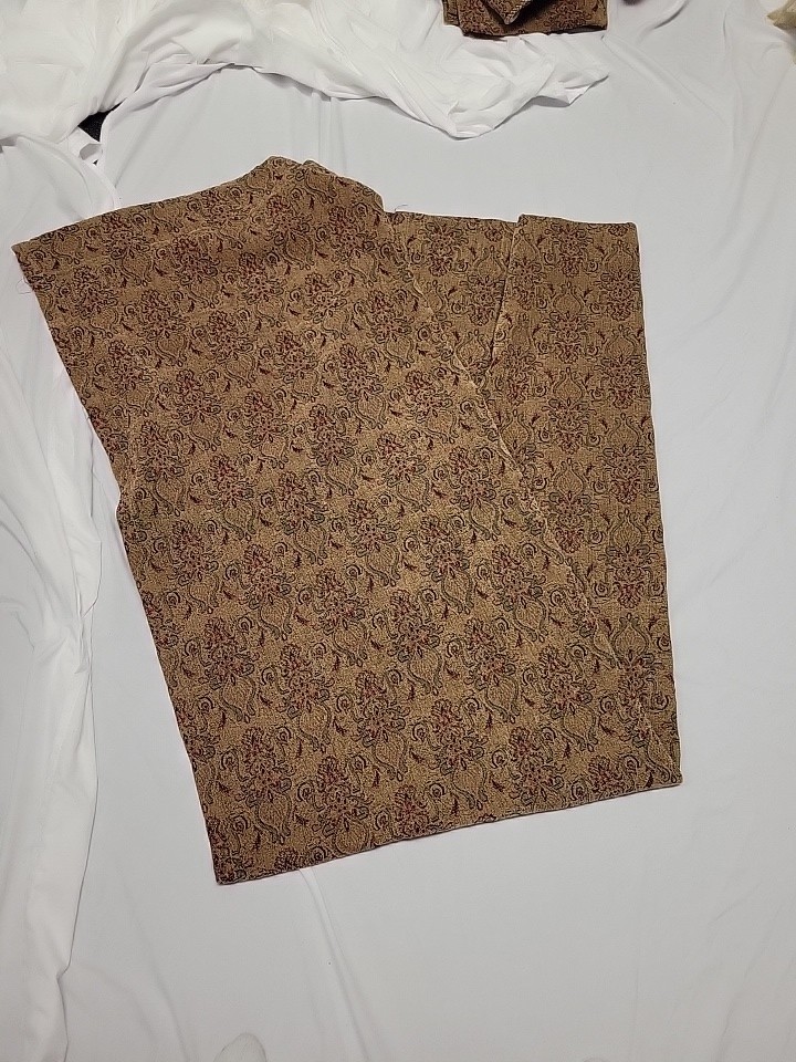 Vtg Springs Global Luxury Window Treatment Tapestry Damask 84 X 45 Panel 1 Pc