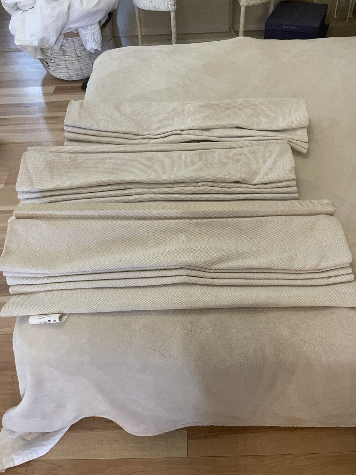 Pottery Barn Kids Set Of 3 Blackout Lined Roman Shade 83% Cotton 17% Linen 32×64
