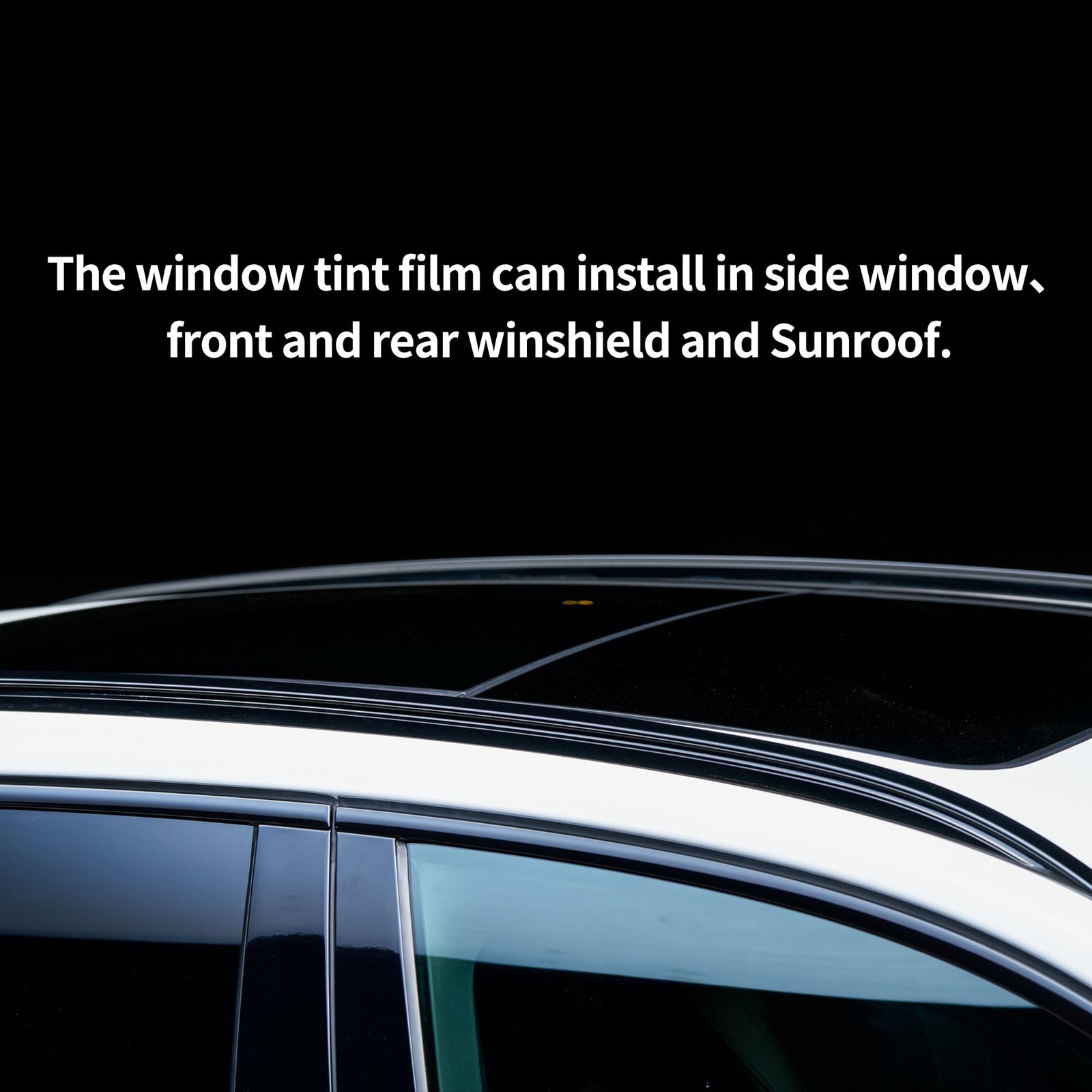 Carbon 2 PLY Car Window Tint Film VLT 65% IRR 15% UVR 47% Green 5ft x 24inch …