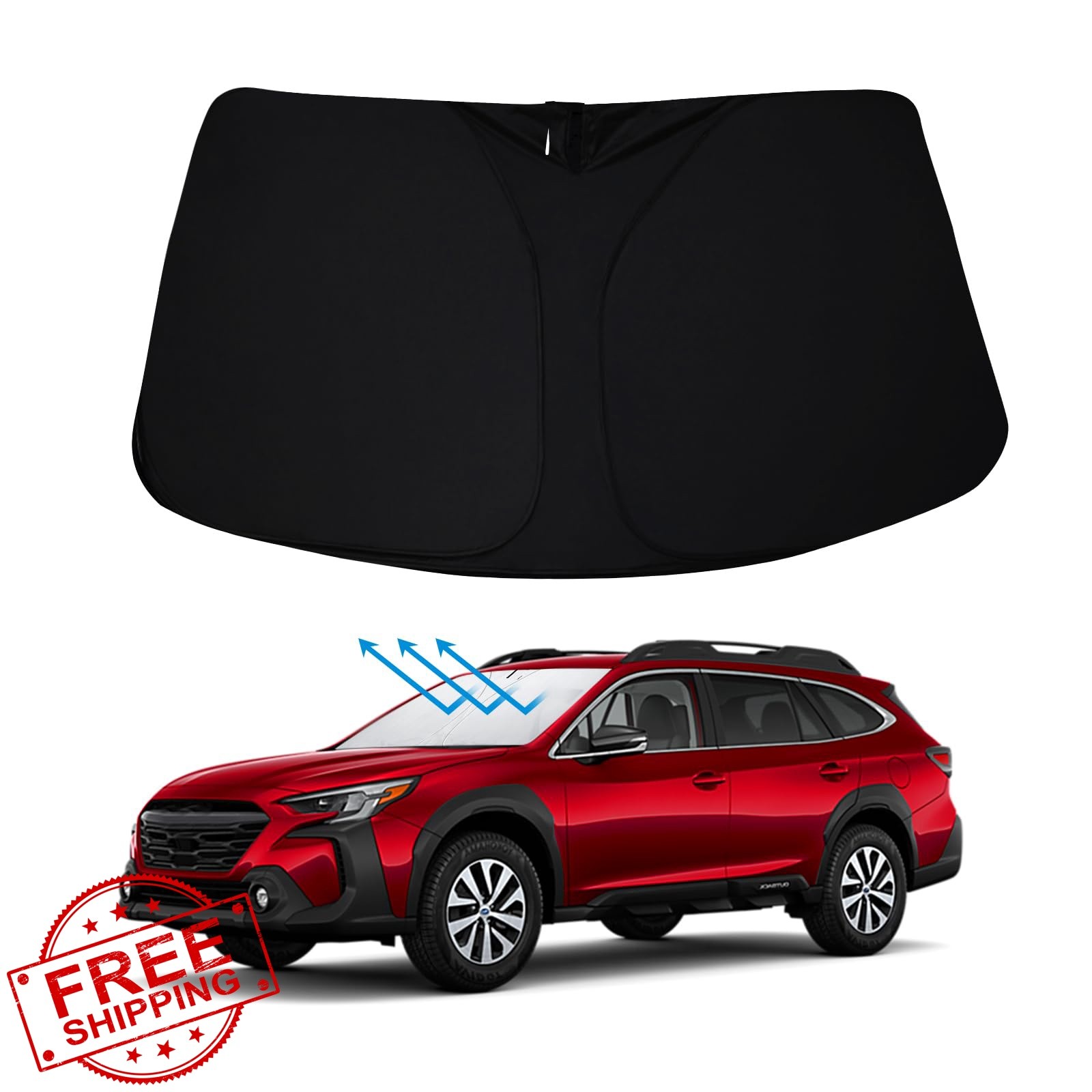 Bestview Subaru Outback 2020-2024 3 Layer Sun Shade