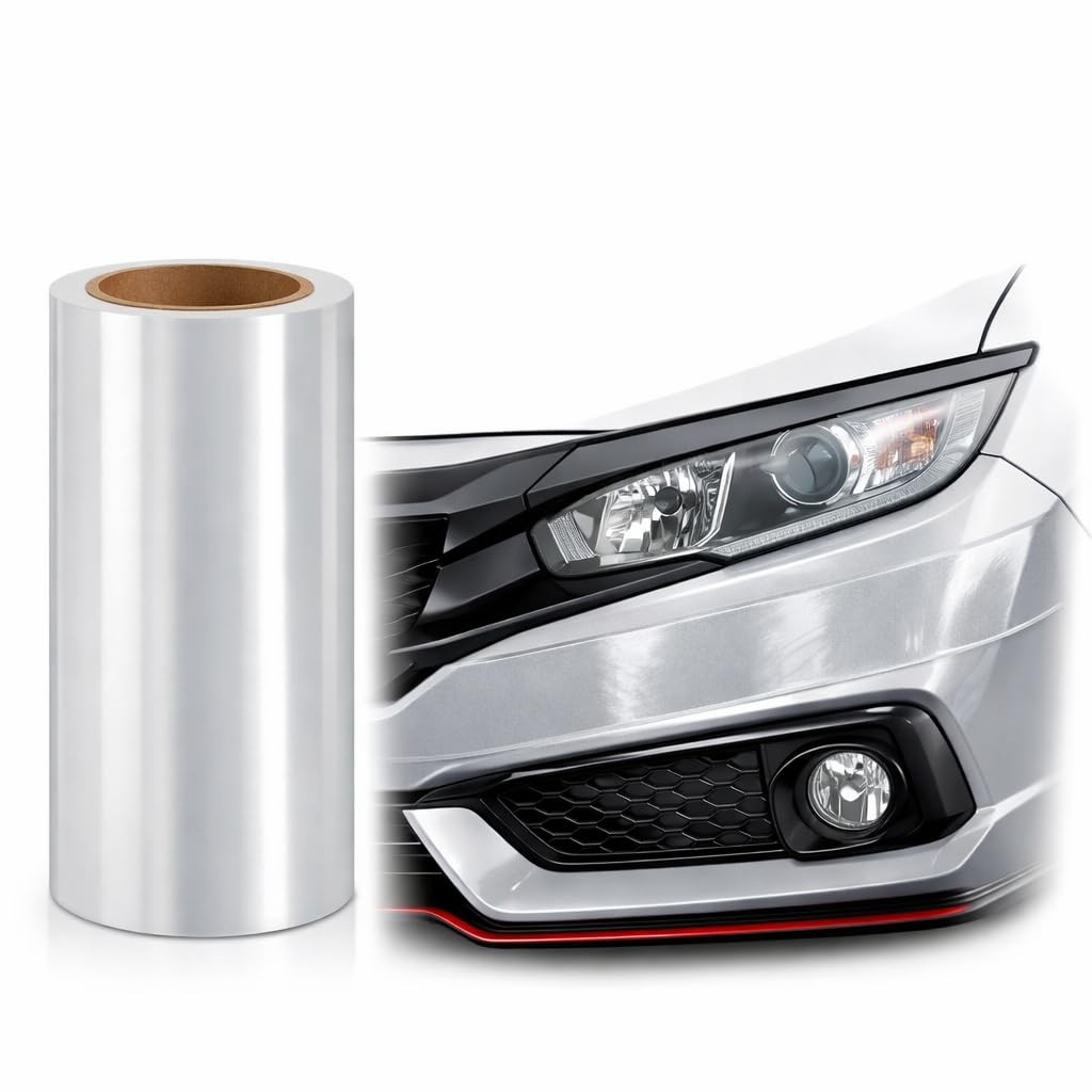 6″ x 50FT Narrow Paint Protection Film Roll – 6.5mil Clear TPU PPF for Car – …