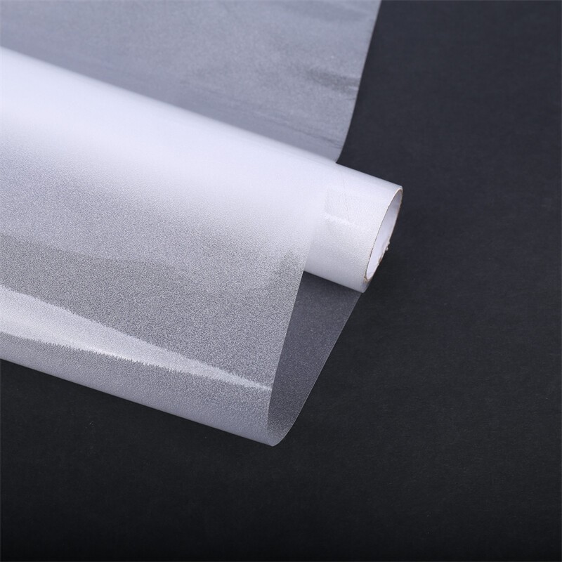 Frosted Privacy Opaque Window Film Self-adhesive White Pure Glass Sticker Tint [
