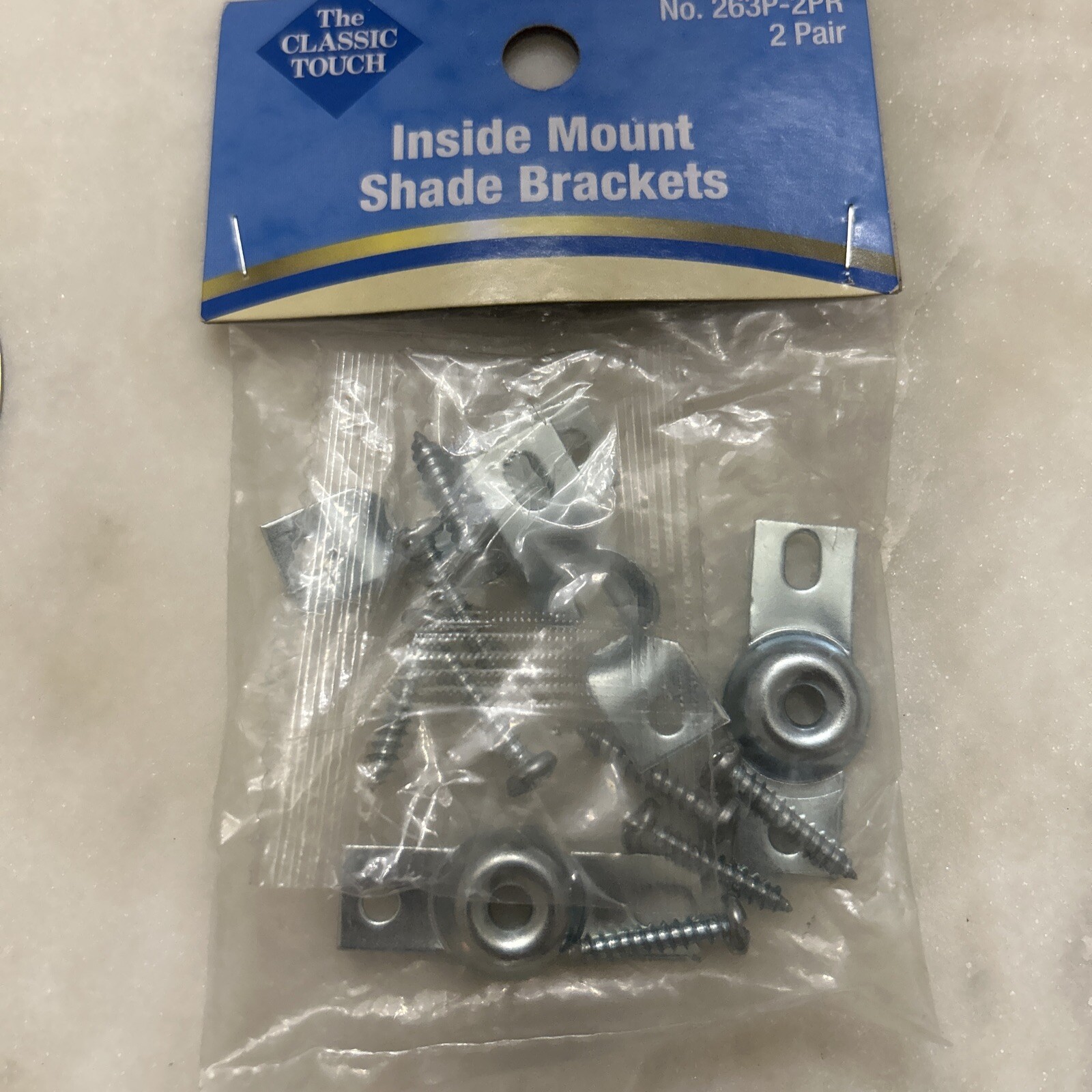 Roller Shade Inside Window Frame Mount Steel Brackets 2 pair