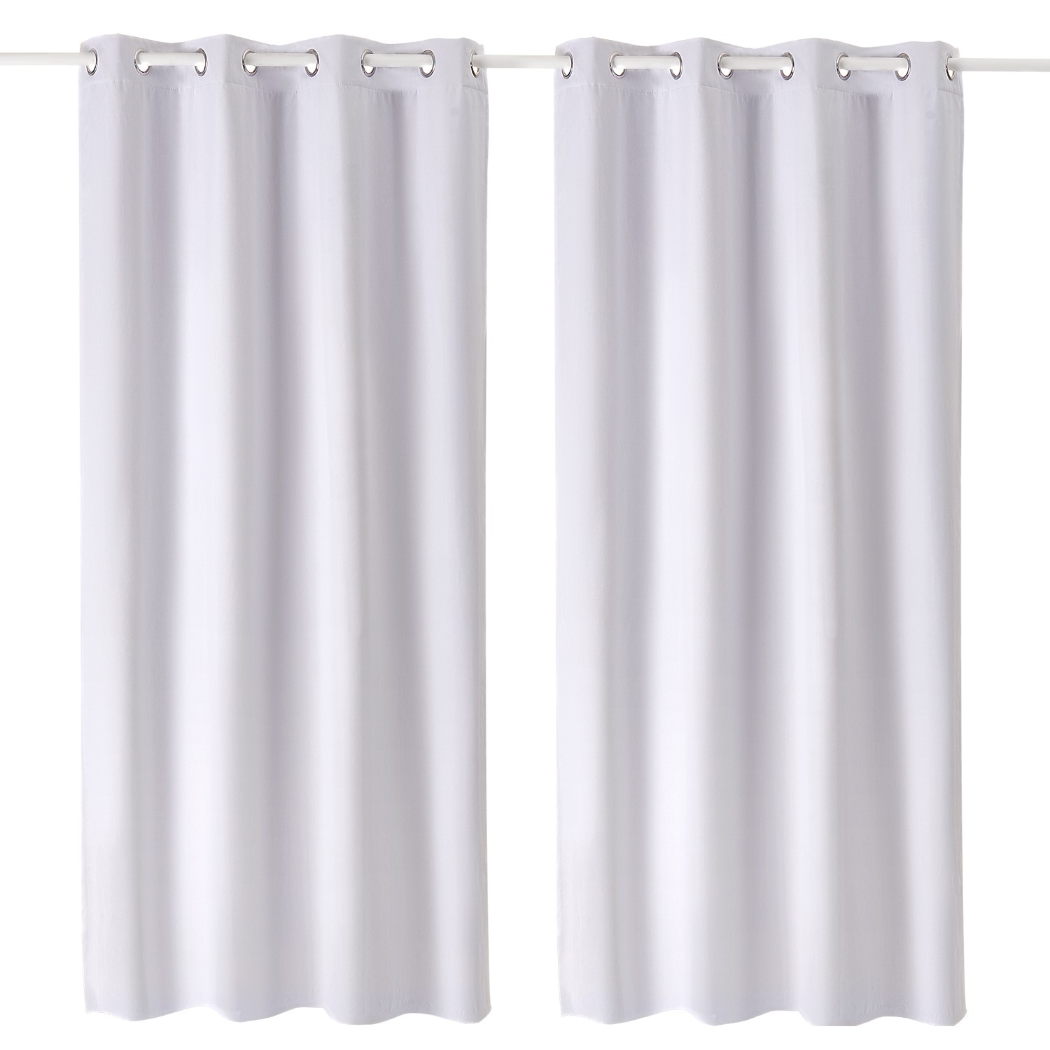 Blackout Curtains 84 Inch Length 2 Panels Set 52 Inch Wide Each for Bedroom