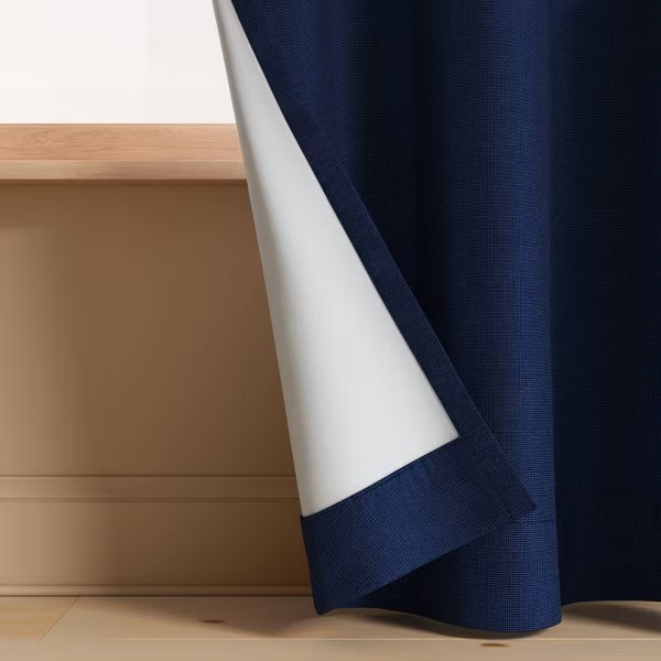 42″x84″ Blackout Dorm Curtain Panel Blue