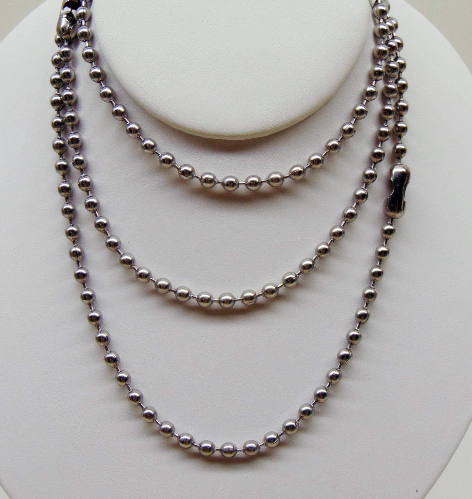 Roller Shade replacement chain 4.5mm Stainless Steel Ball Bead #10 + connectors