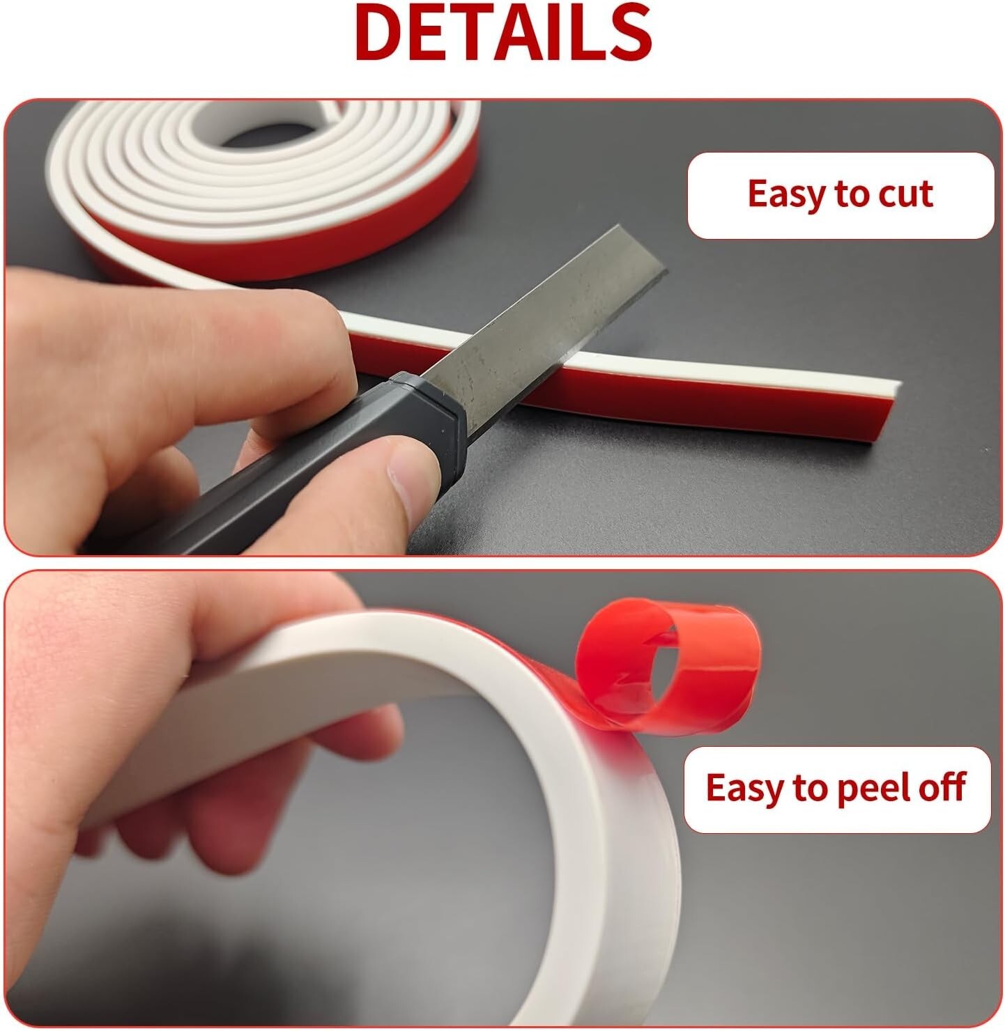 5 Rolls Total 32.8ft Window Grille Inserts Grid Kit Self Adhesive Peel and Stick