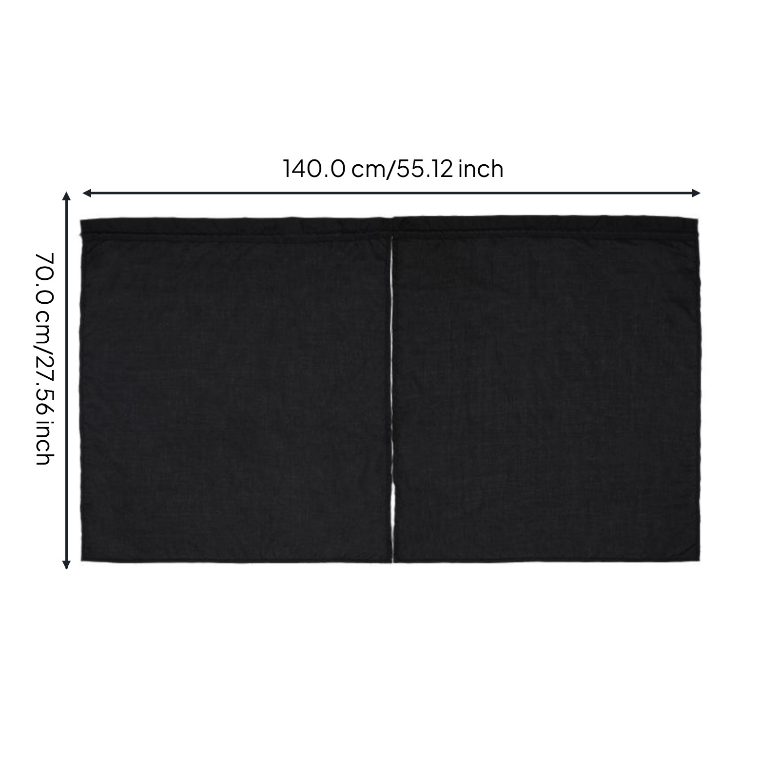 Car Window Shade, Opaque Privacy Screen, Suction holder Installation, Sun