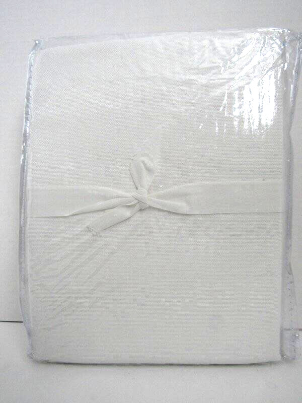 Pottery Barn Broadway Curtain, Set of 2 50″ x 84″ Unlined White New